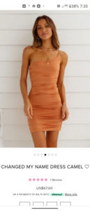 Changed My Name Hello Molly Dress